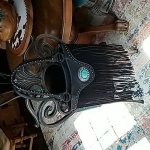 🐴EUC Trinity Ranch Leather Shoulder Bag